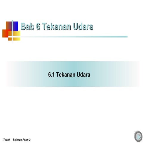 Bab 6 Tekanan Udara