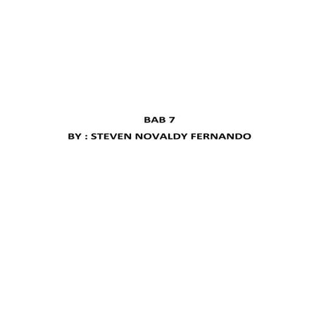 Bab 7