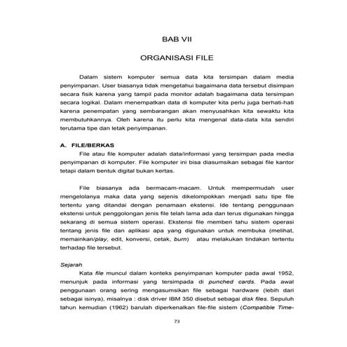 Bab 7   organisasi file