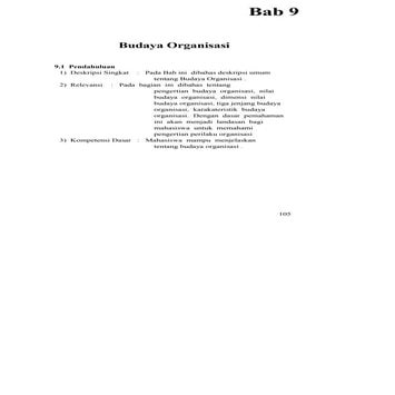 Bab 9 budaya organisasi_Novi Catur Muspita