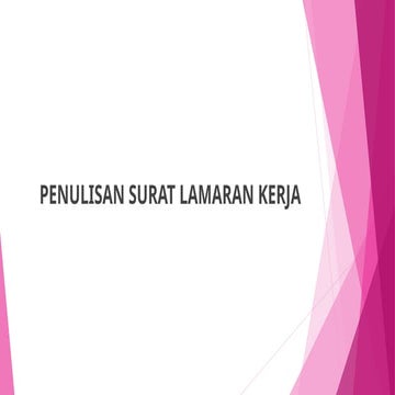 BAB 9 SURAT LAMARAN KERJA SEMESTER 3.ppt