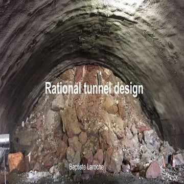 Numerical modeling of tunnels | PPTX