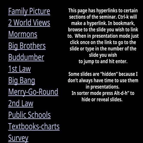 Creationism for teenagers, a public school speaking manual.