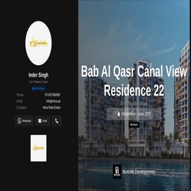 Bab Al Qasr Canal View Residence 22 at Al Raha.pdf