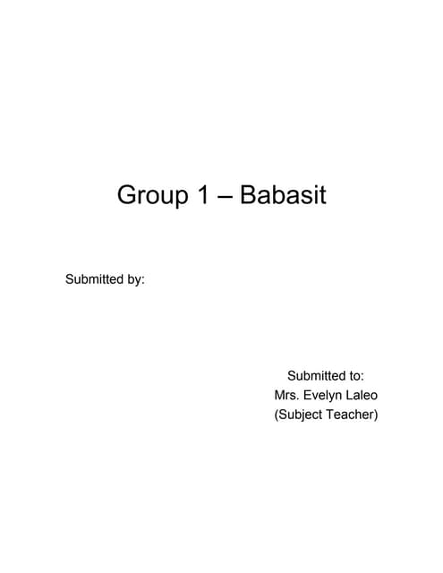 Babasit