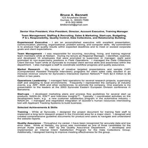 Skills Resume Format