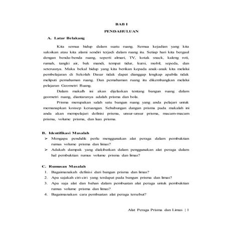 pembuktian volume limas dan prisma