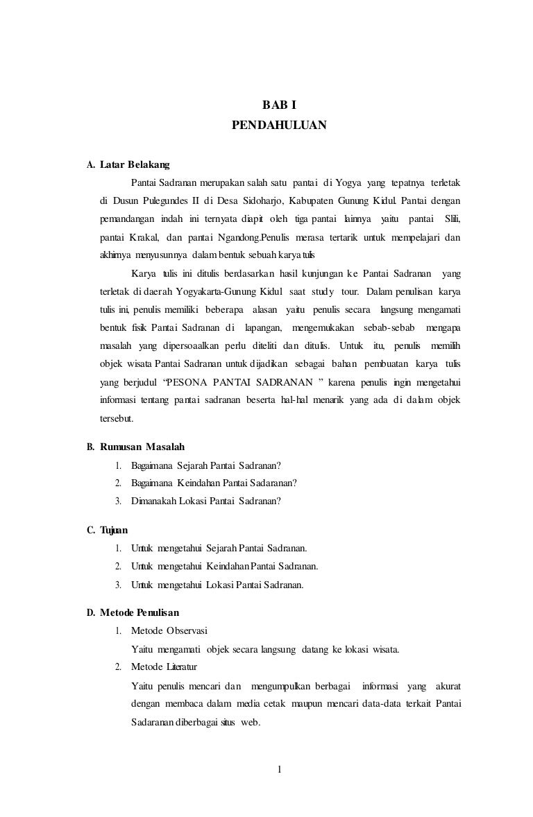 Paling Baru Pendahuluan Makalah Tempat Wisata Cakrawala Paling Baru Pendahuluan Makalah Tempat Wisata Cakrawala