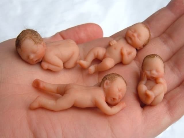 Babies Sculptures (by Camille Allen)