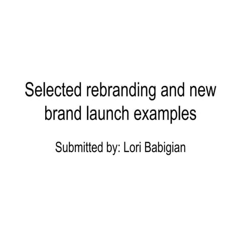 Babigian - Branding and Rebranding