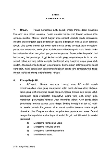 Bab iii cara kerja ac