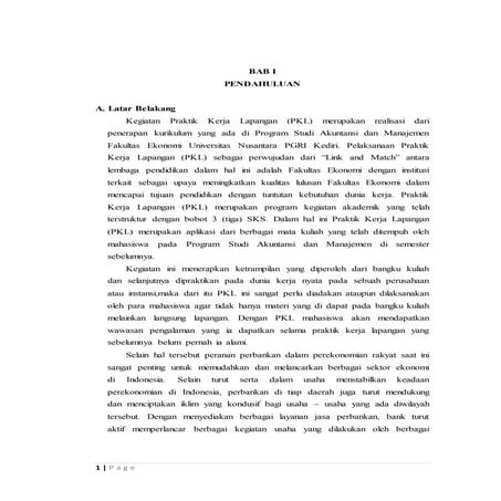 LAPORAN PKL BANK JATIM