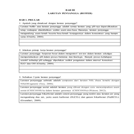Bab iii larutan penyangga