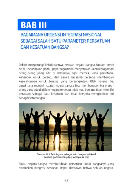 Suatu Bangsa Dapat Dikatakan Sebagai Bangsa Yang Besar Apabila Bab iii urgensi internasional sebagai salah satu parameter persatuan …