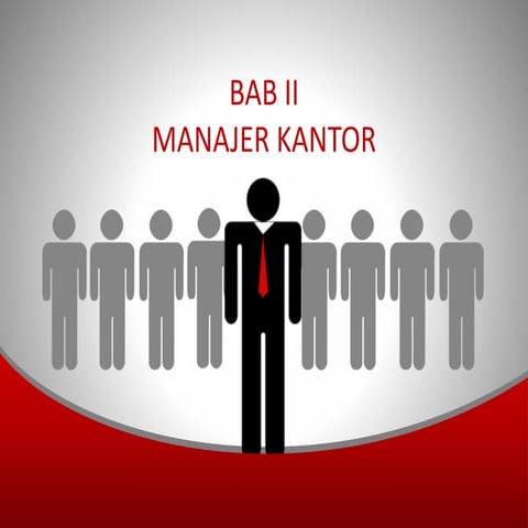 MANAJER KANTOR