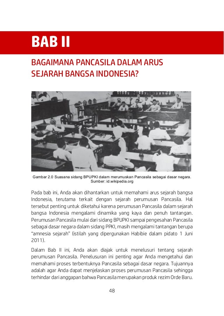 Bab Ii Pancasila Dalam Arus Sejarah Bangsa Indonesia Bab Ii Pancasila Dalam Arus Sejarah Bangsa Indonesia