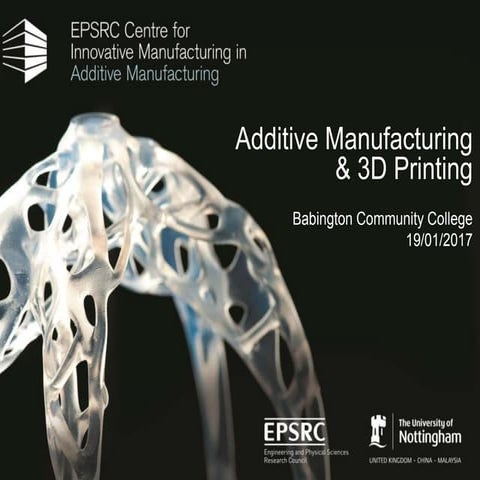 3D printing information session for kids and early teens