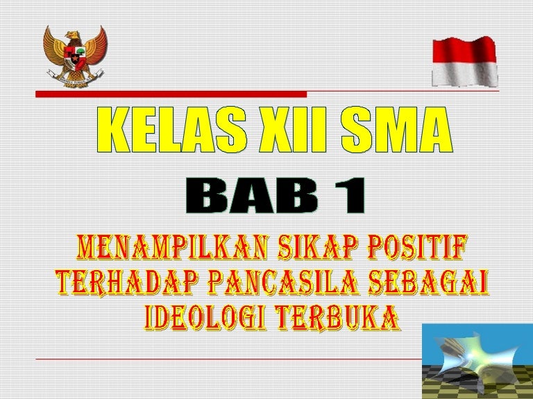 Bab I Pancasila