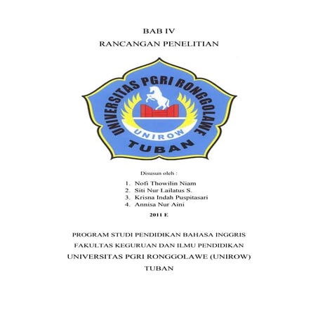 Makalah Rancangan penelitian (research design)