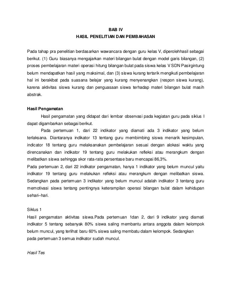 Bab Iv Hasil Penelitian Dan Pembahasan