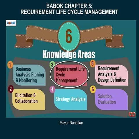 Babok   Requirement Life Cycle Management