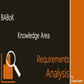 BABoK V2 Requirements Analysis (RA)