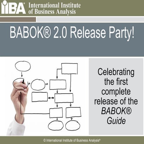 BABOK® Release Party Webinar