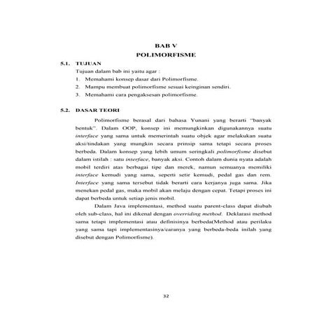 BAB 5 PBO C++ POLIMORFISME