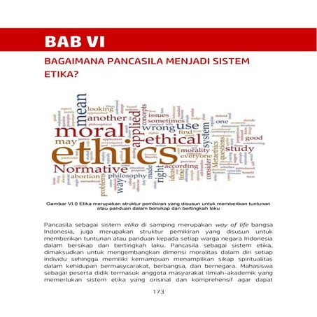 Bab vi bagaimana pancasila menjadi sistem etika