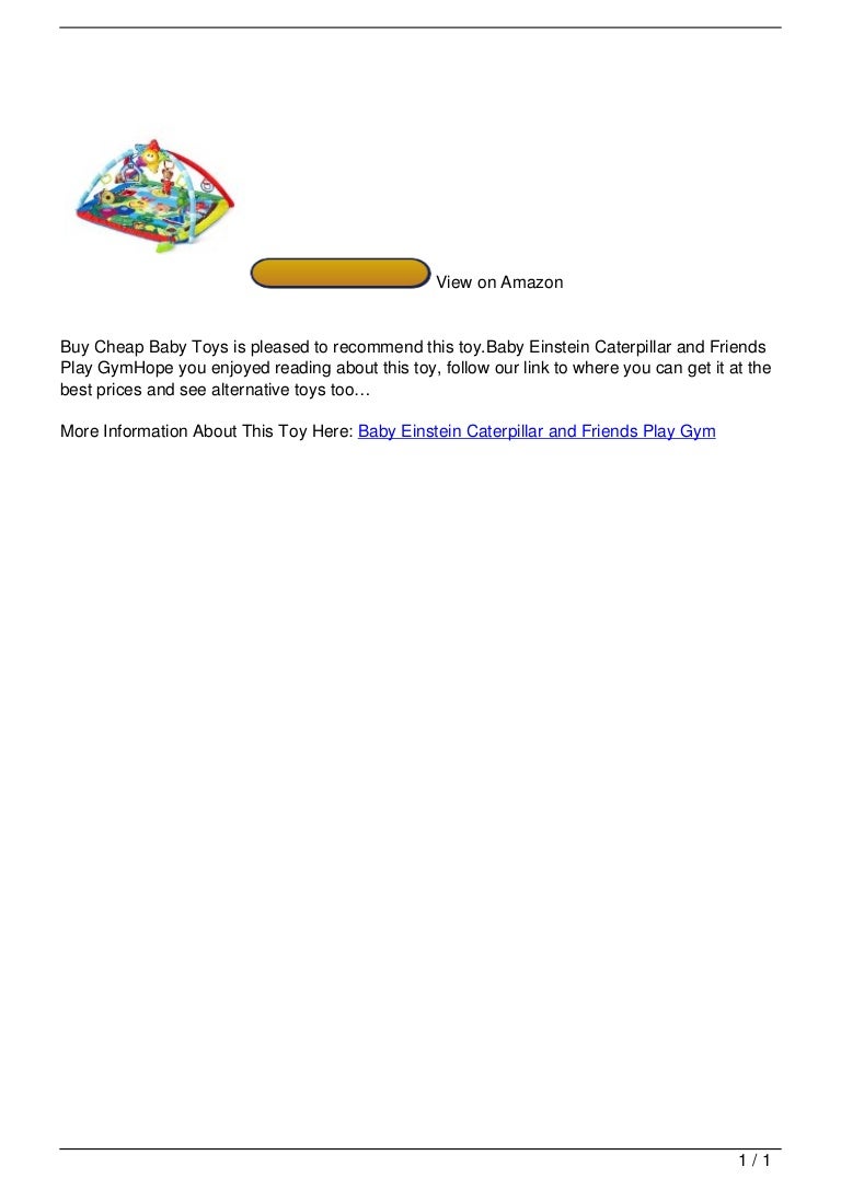 caterpillar and friends play gym