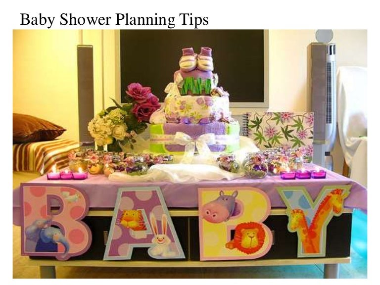 baby shower planning book
