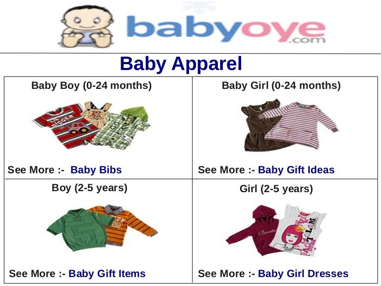 Baby apparel