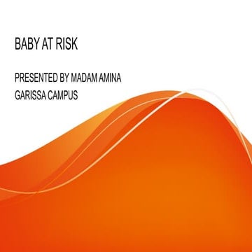 Baby at risk-1.pptxnotes for medical students | PPTX