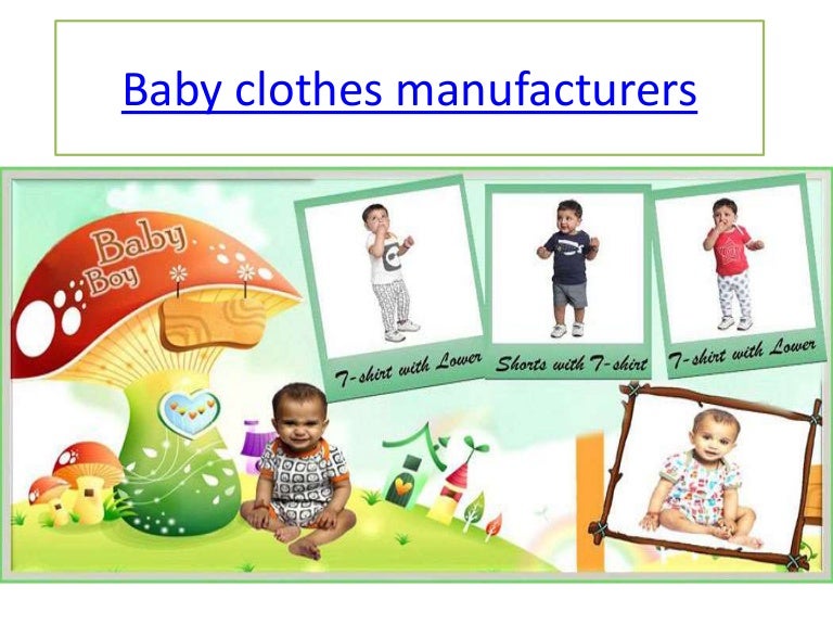 baby clothing manufacturer