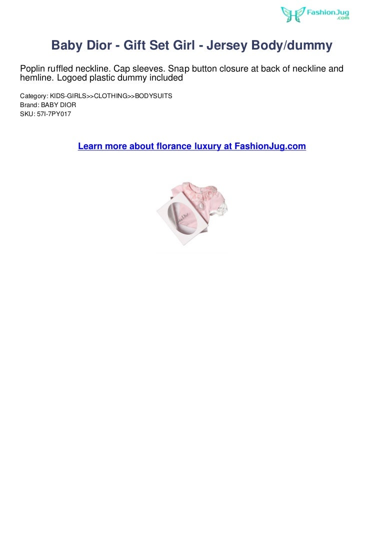 baby dior gift set