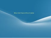 Baby is the name of new creation