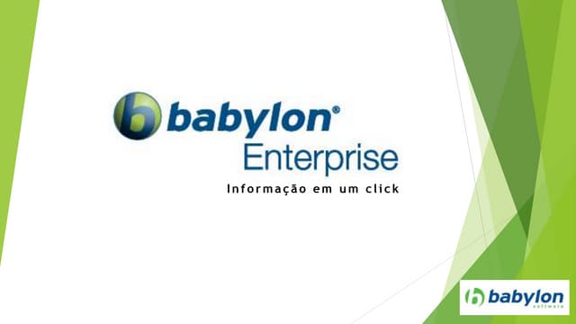 Babylon Enterprise: Informação em u...