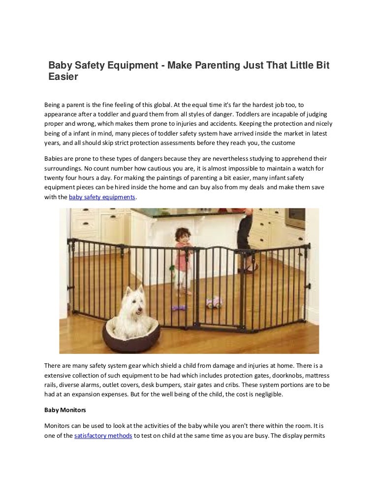 baby safety equipment