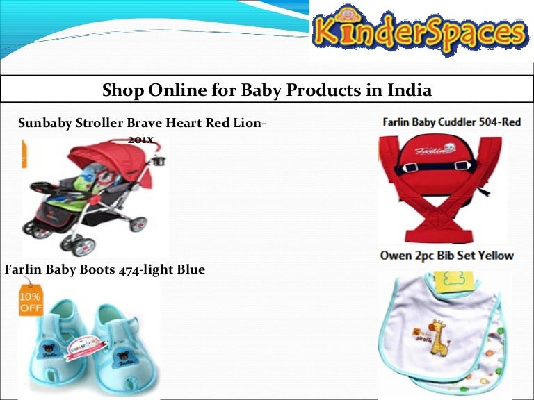 Baby shopping online