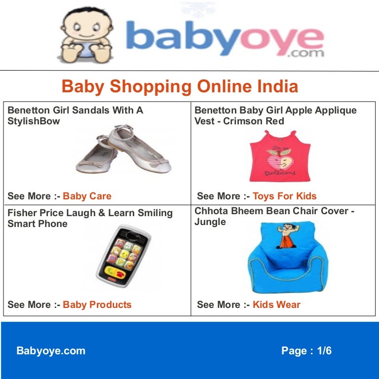 Baby shopping online india