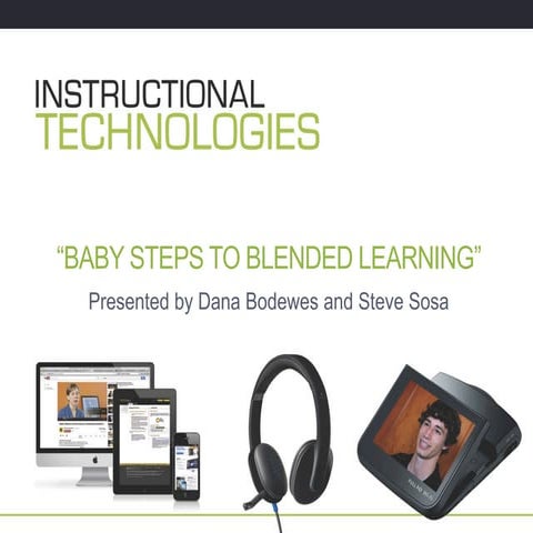PLU: Baby Steps to Blended Learning