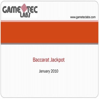 Baccarat Jackpot Jan 2010