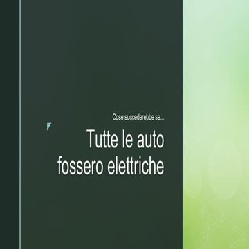 Tesla Club Italy Revolution 2022 - Cosa succederebbe se tutte le auto fossero elettriche? Impatto ambientale, sociale, lavorativo