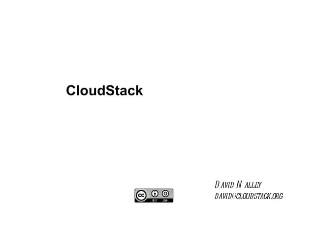 Build a Cloud Day - CloudStack