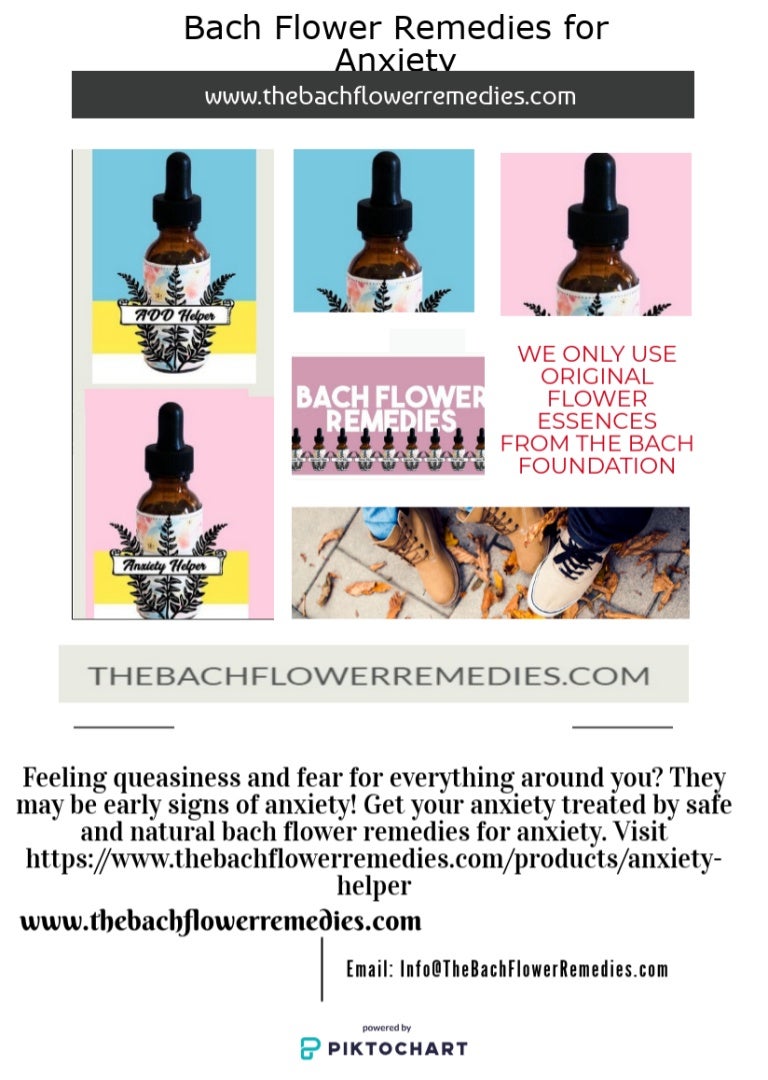 Bach Flower Remedies for Anxiety - www.thebachflowerremedies.com Bach Flower Remedies for Anxiety - www.thebachflowerremedies.com