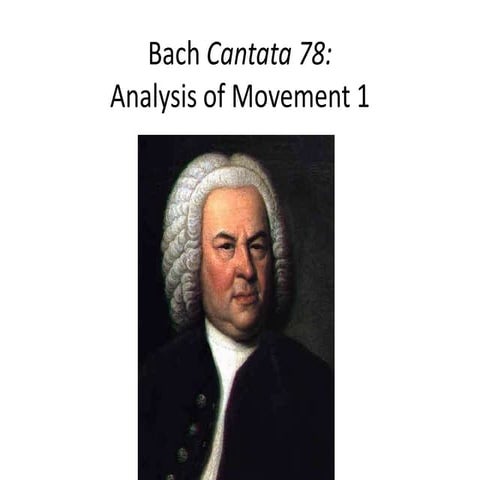 Bach cantata 78   movement 1