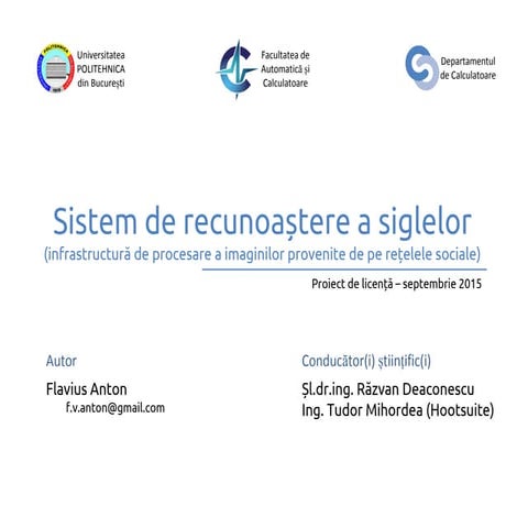 Pipelined Logo Recognition System