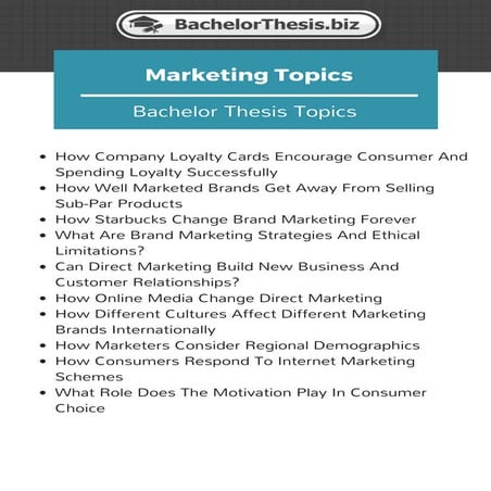 bachelor thesis topics it