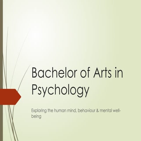 Bachelor of Arts in PsychologyAjman University.pptx