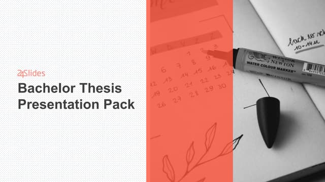 Bachelor Thesis Presentation Template | Free Download